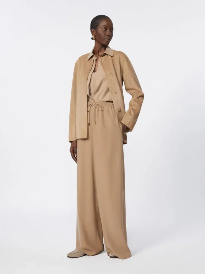 Suede jacket, hazelnut brown Suede jacket, hazelnut brown