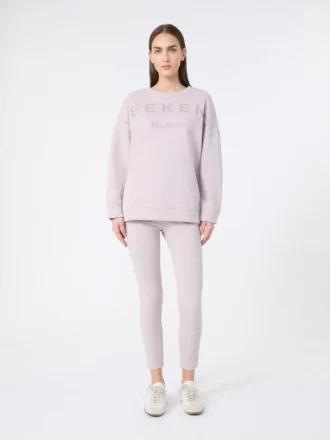 Technical jersey leggings, lilac