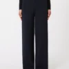 Viscose crepe knit trousers, ultramarine Viscose crepe knit trousers, ultramarine