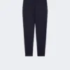 Viscose jersey trousers, ultramarine