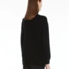 Wool and cashmere jumper, black Wool and cashmere jumper, black