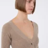 Wool and cashmere jumper, sand Wool and cashmere jumper, sand