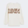 Wool and cashmere jumper, white
