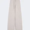 Wool and cashmere trousers, beige