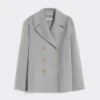 Wool broadcloth jacket, avio