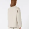 Wool broadcloth jacket, sand