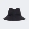 Wool felt hat, midnightblue