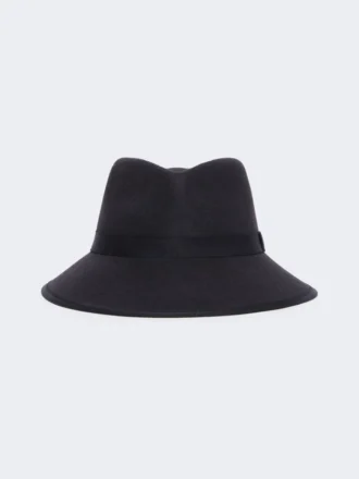 Wool felt hat, midnightblue