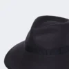 Wool felt hat, midnightblue