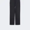 Wool gabardine trousers, ultramarine